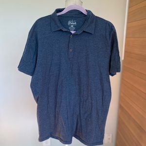 Fresh Clean Tees Navy Interlock Knit Polo Shirt